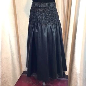 Miz Wear New York Faux Leather Skirt Sz S